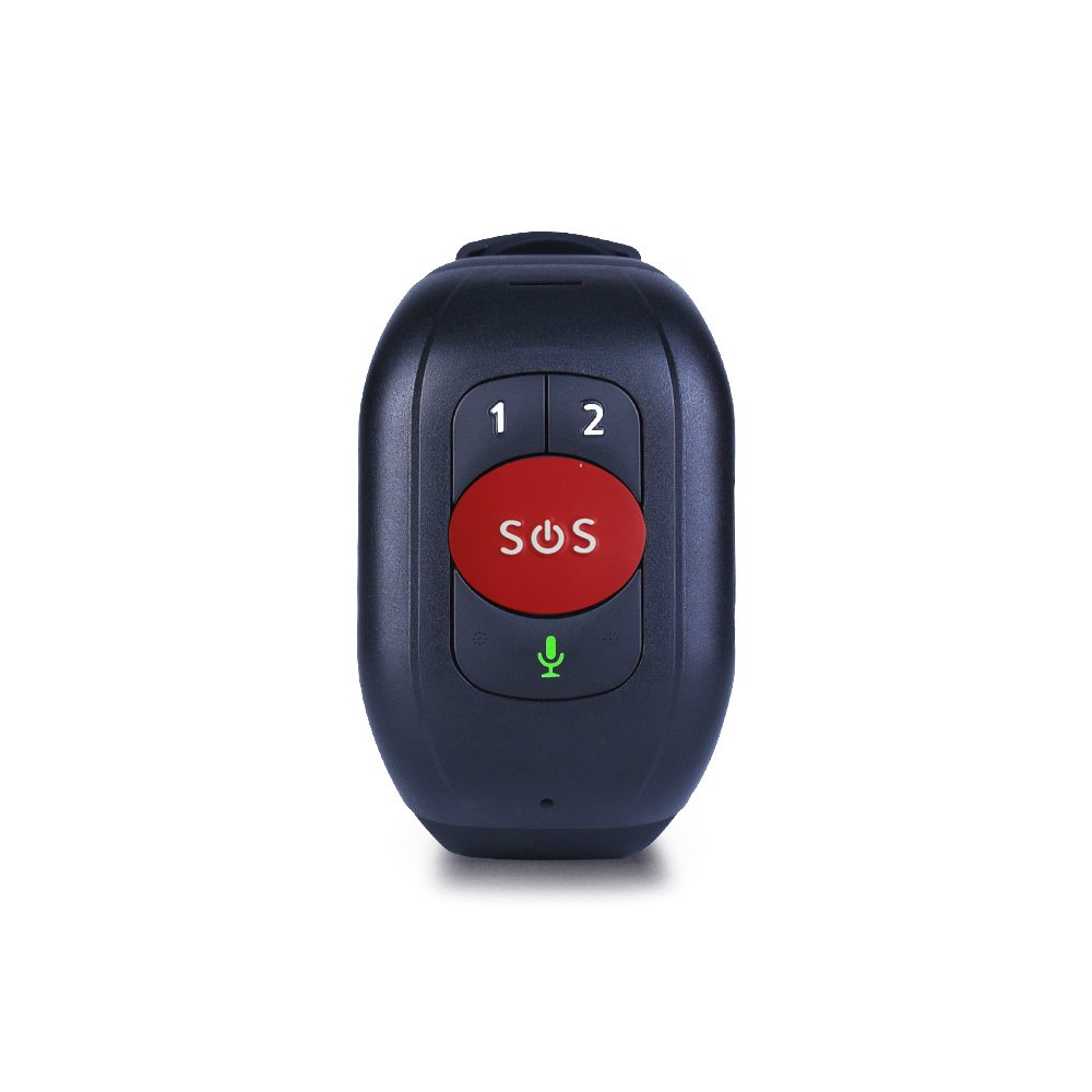 4G Waterproof Smart GPS Bracelet For Elderly People Senior Citizens With Heart Rate and Blood Pressure Monitor SOS panic button