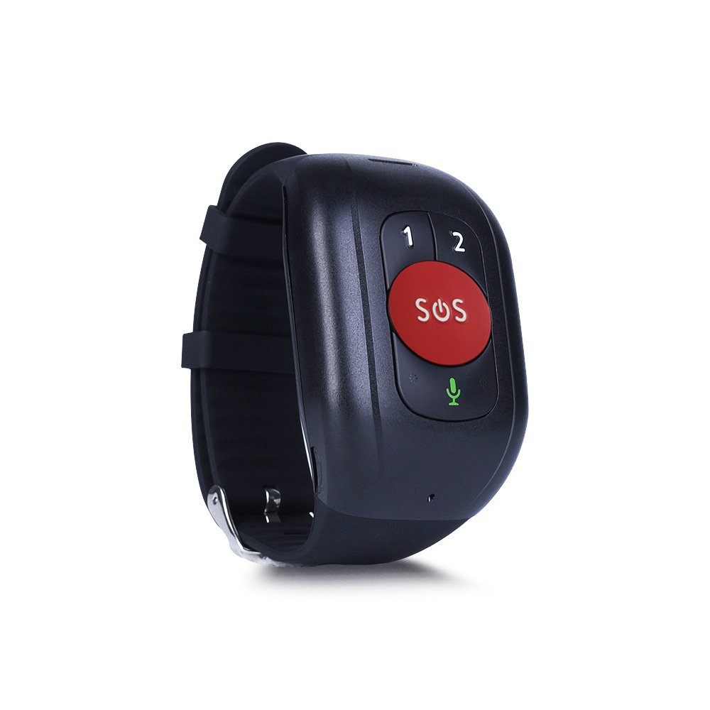 4G Waterproof Smart GPS Bracelet For Elderly People Senior Citizens With Heart Rate and Blood Pressure Monitor SOS panic button