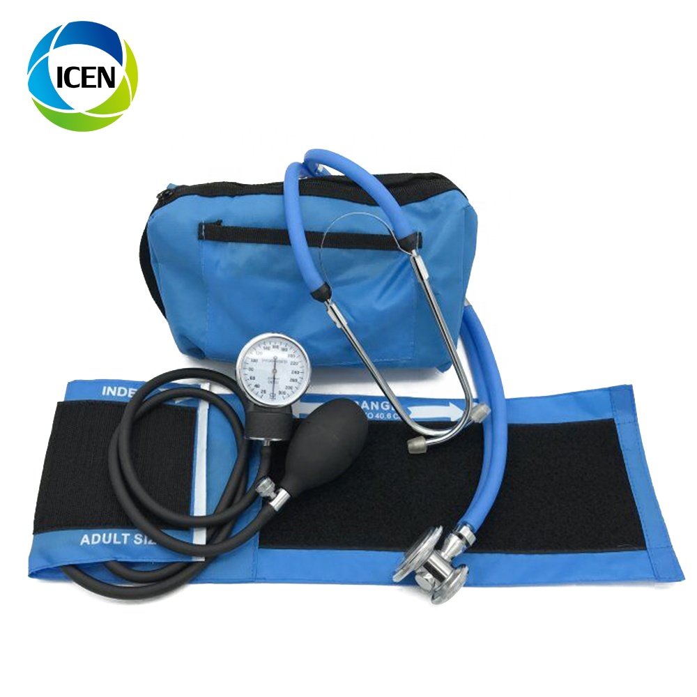IN-G018 Digital blood pressure monitor aneroid sphygmomanometer with dual head stethoscope