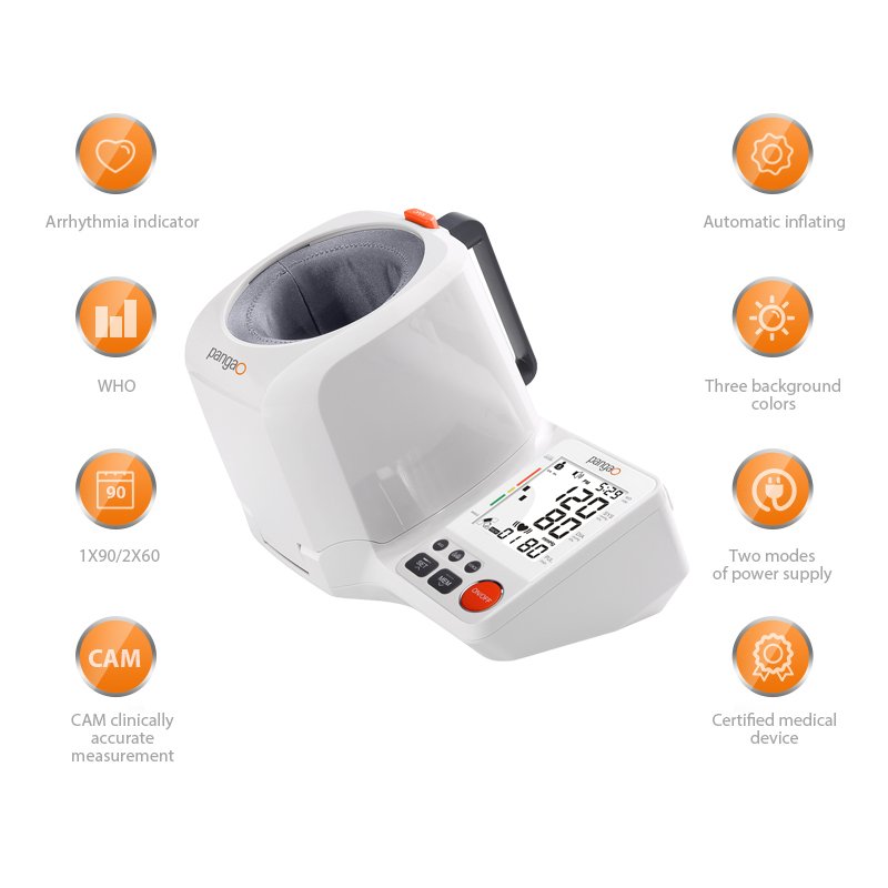 Rechargeable blood pressure bp machine price monitor electronic sphygmomanometer upper arm scanner