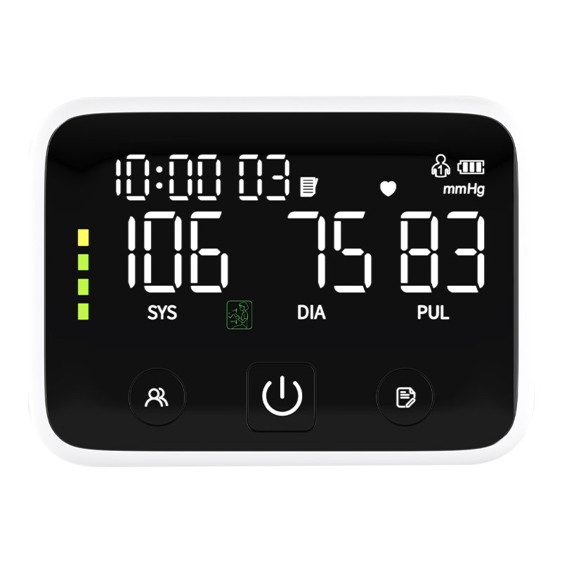 Factory Price 3.1 Inch LED Screen Automatic Blood Pressure Machine Tensiometre Digital BP Monitor Wrist Blood Pressure Monitor