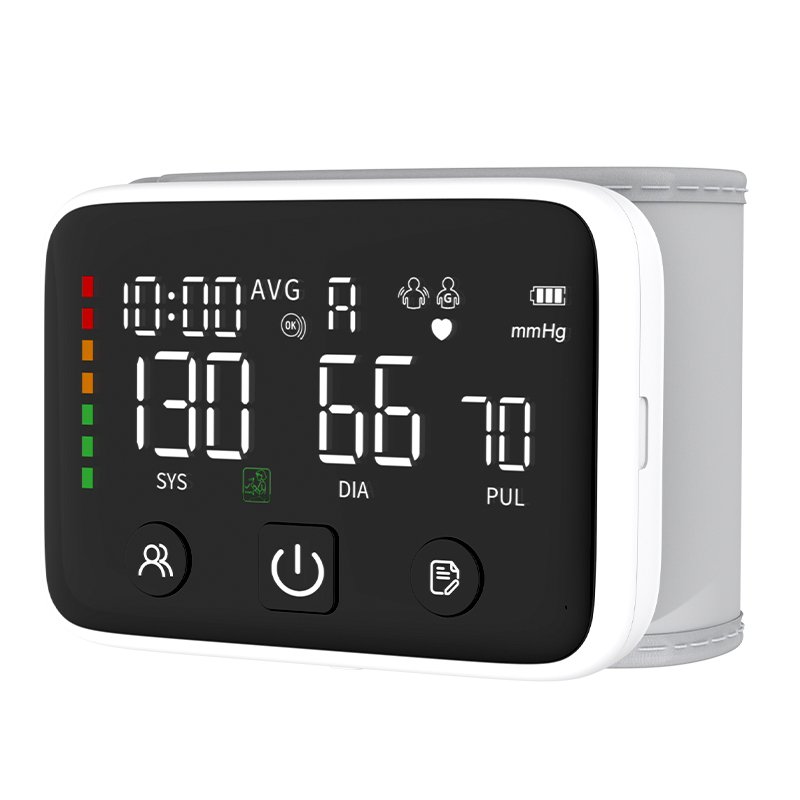 Factory Price 3.1 Inch LED Screen Automatic Blood Pressure Machine Tensiometre Digital BP Monitor Wrist Blood Pressure Monitor