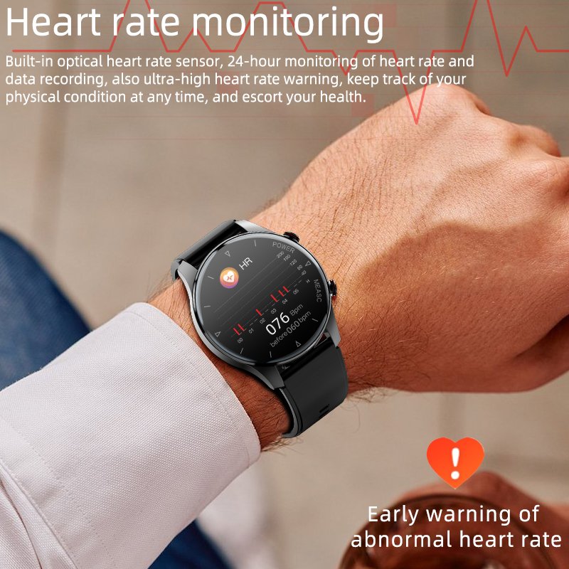 GAOKE P50 Smart watch Air Pump Type Precise Blood Pressure Voice Broadcast Sport Reloj Smartwatch P50 Watch With Blood Pressure