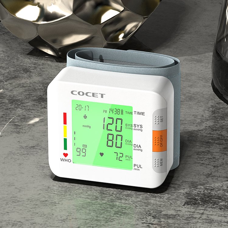 Large Lcd Automatic Portable Wrist Type Digital Electronic Sphygmomanometer Bp Monitor Digital Wrist Blood Pressure Monitor