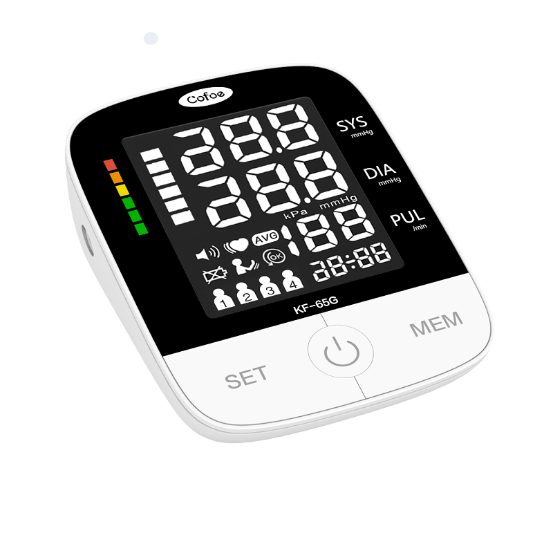 New arrival factory promotion TYP-C socket large LED Blood Pressure Monitor