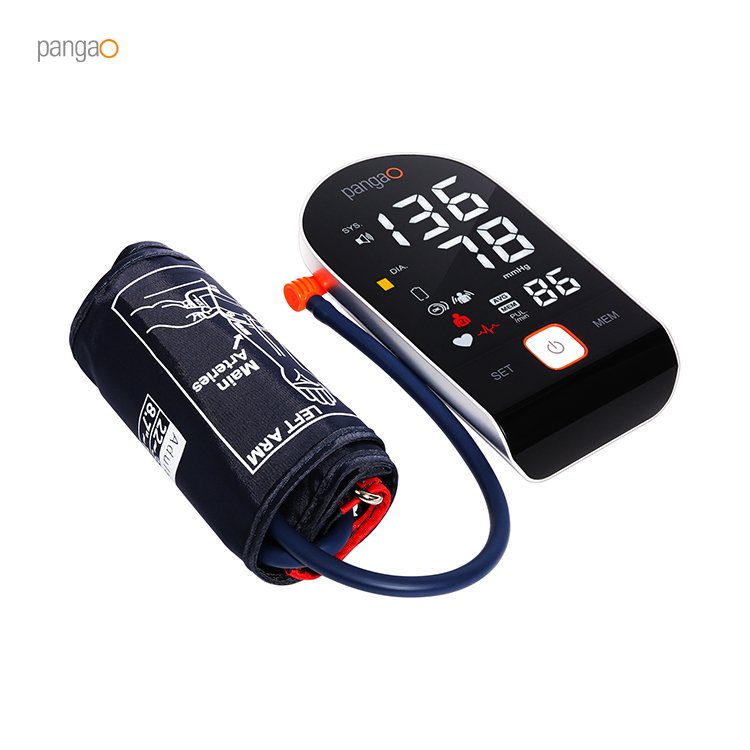 Hot Selling Smart Home Use Arm Style Electronic Digital Fully Automatic Blood Pressure Gauge BP Monitor Machine