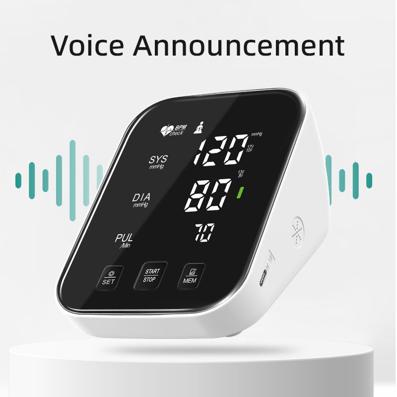 Digital BP Monitor Digital Blood Pressure Machine Price Electronic Upper Arm Blood Pressure Monitor for Home Use