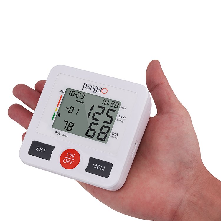 Pangao OEM ODM digital sphygmomanometer irregular heartbeat detection medical devices blood pressure monitor