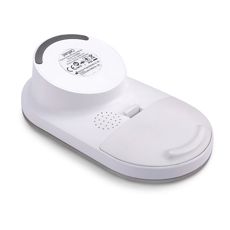 Electronic digital pulse rate irregular heartbeat blood pressure monitor device ce label