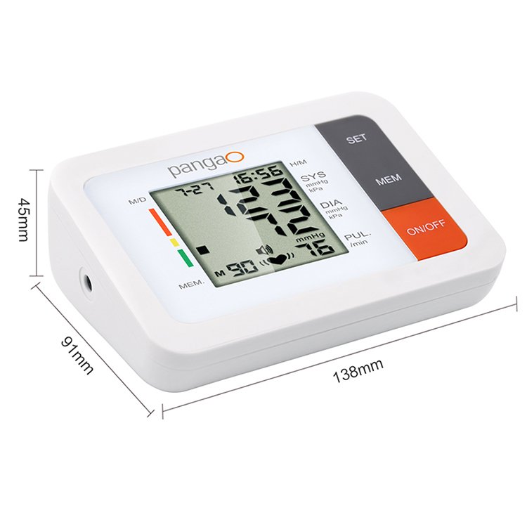 Best quality most accurate bp testing machine upper arm type sphygmomanometer high digital blood pressure monitor