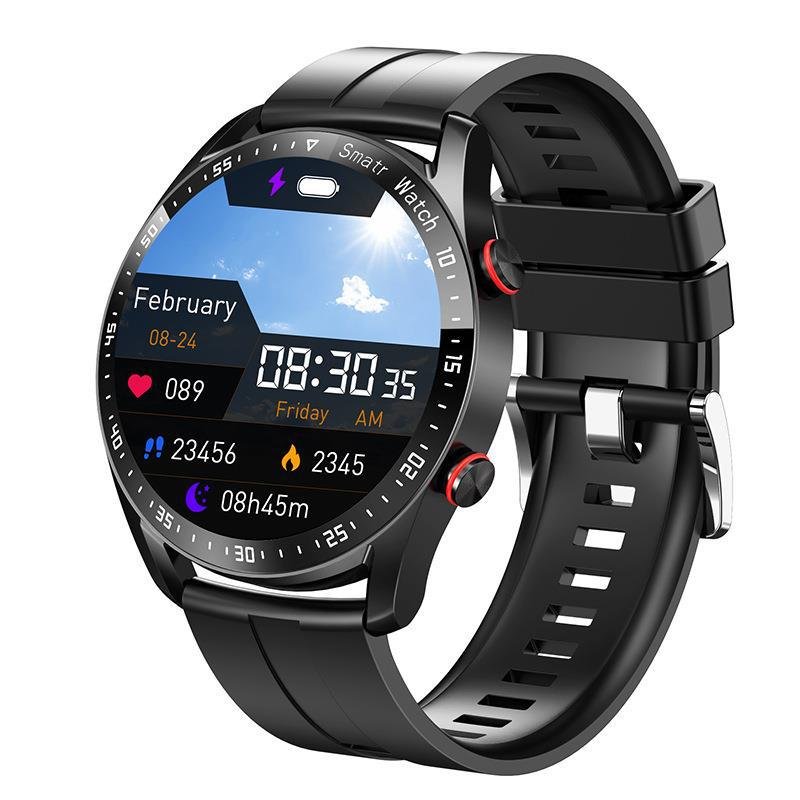 Wholesale HW20 Smart Watch ECG+PPG Business BT Call Heart Rate Blood Pressure Monitoring Sports Message Reminder Smartwatch