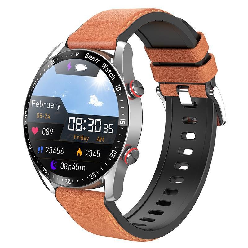 Wholesale HW20 Smart Watch ECG+PPG Business BT Call Heart Rate Blood Pressure Monitoring Sports Message Reminder Smartwatch