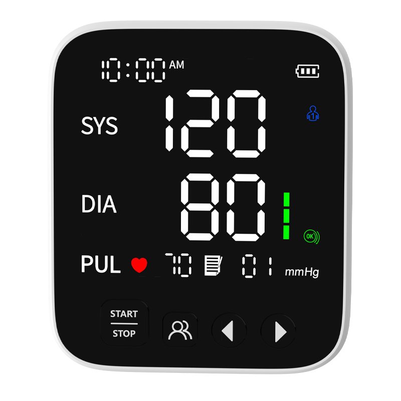 Rechargeable Cellular Telehealth Medical Equipment Solution 4G Blood Pressure Monitor Upper Arm 4G Blood Pressure Machine