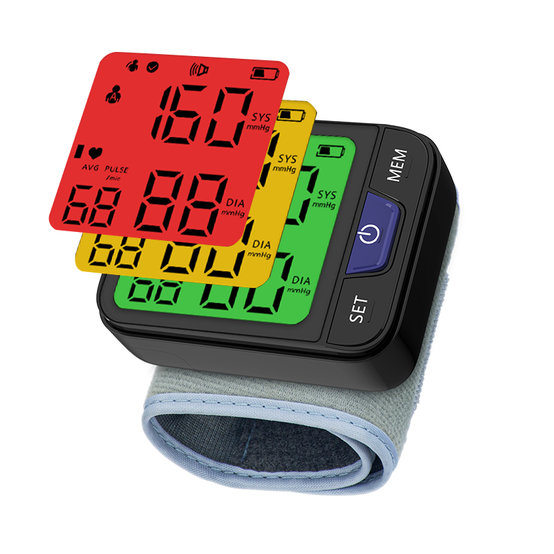 510K CE Approved Portable Wrist Smart Blood Pressure Checking Machine Wireless Electronic High Accurate Blood Pressure Monitor