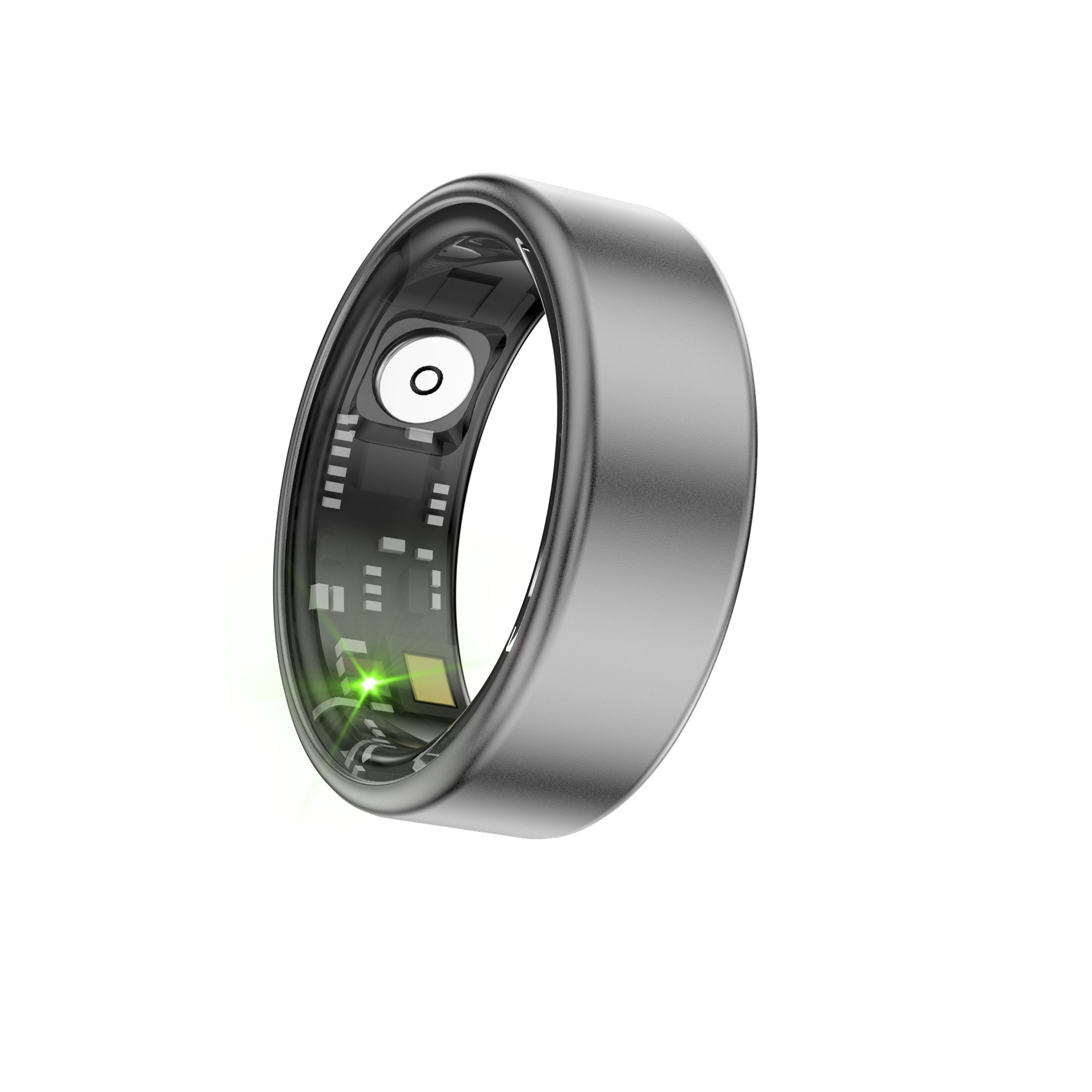 Smart Finger Ring Health Tracker Heart Rate Blood Oxygen Monitoring IP68 Waterproof Sports Smart Rings for Men Women SR06