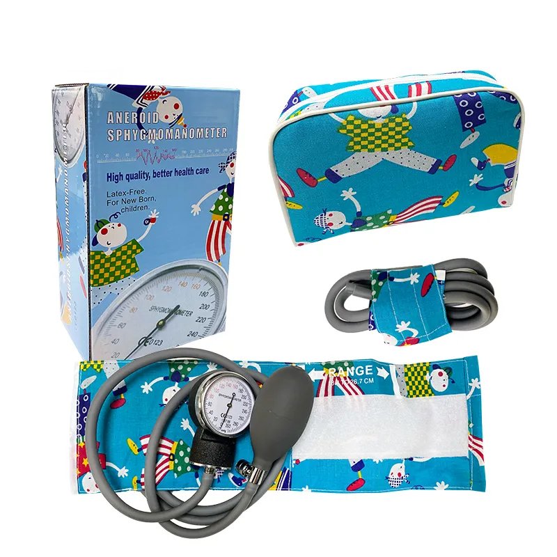 Daily care Children's Sphygmomanometer manual blood pressure monitor dual head Aneroid Sphygmomanometer