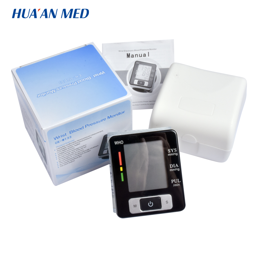 Wholesale Price Buy Portable Automatic Smart Electronic Sphygmomanometer Wrist Digital Bp Machine Blood Pressure Monitor