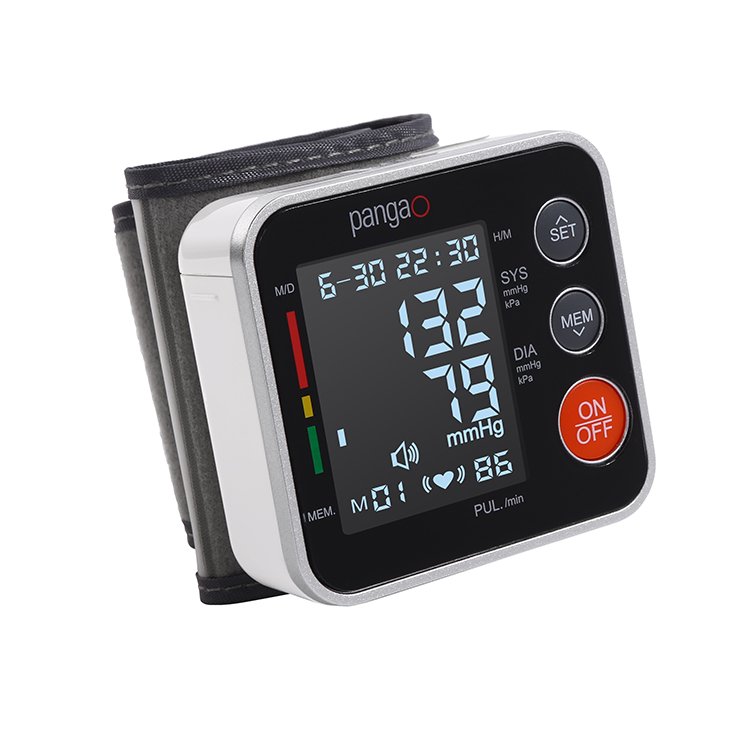 Electronic portable medical bp machine digital sphygmomanometer home voice talking wrist high blood pressure monitor