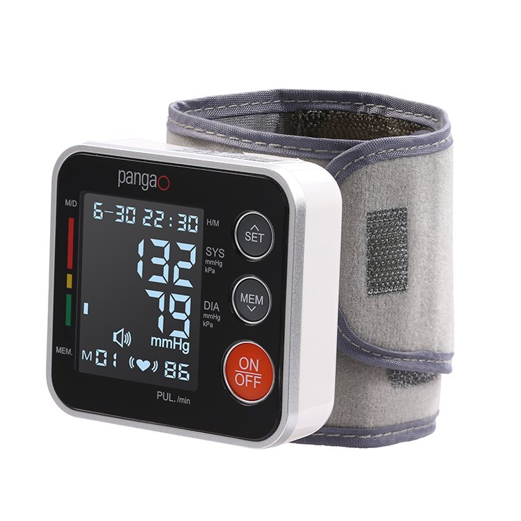 Electronic portable medical bp machine digital sphygmomanometer home voice talking wrist high blood pressure monitor