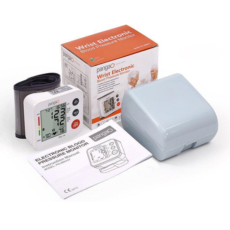 Electronic portable medical bp machine digital sphygmomanometer home voice talking wrist high blood pressure monitor