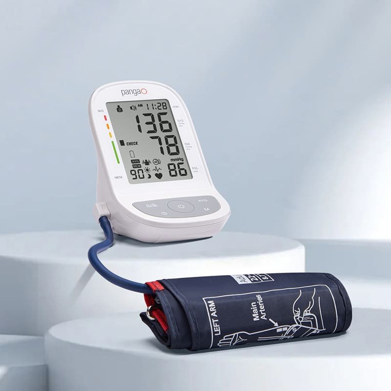 Full automatic medical meter 90 memories sphygmometer bp machine digital upper arm blood pressure monitor