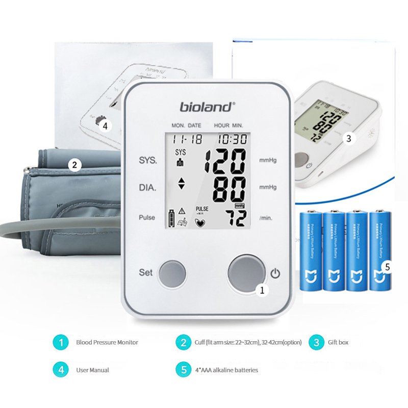 Medical supplies health care pressure monitor Upper Arm Blood Pressure with blood pressure monitor cuff