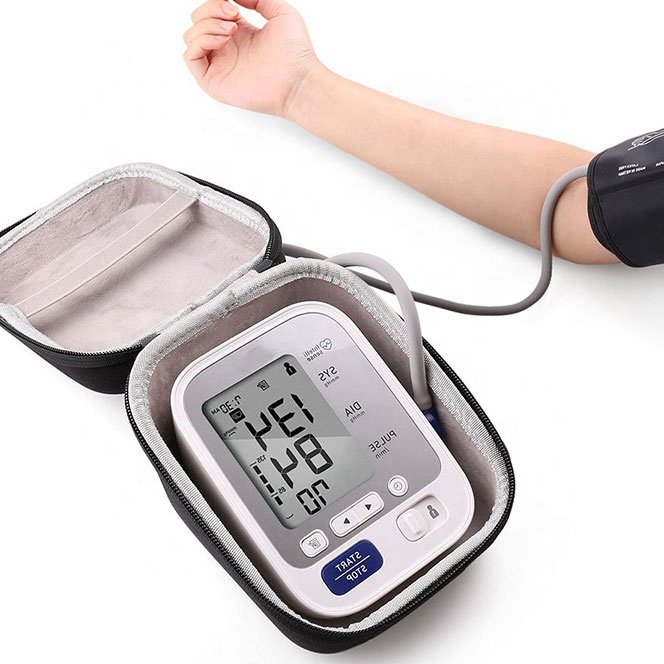 Factory Price EVA Blood Pressure Monitor Case With Custom Logo For Omron Blood Pressure Travel Carrying Case For Medical
