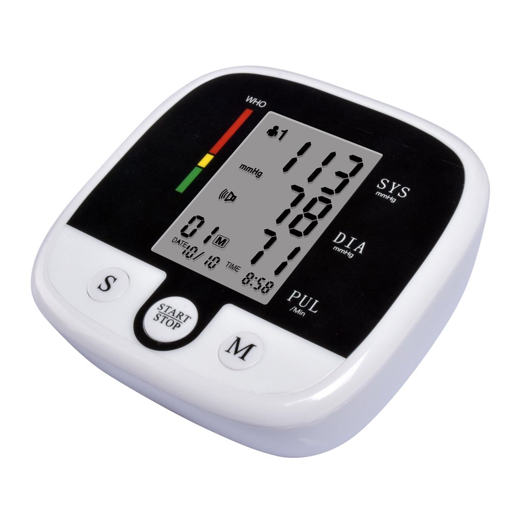 CK-A159 Digital LCD ARM Blood Pressure Monitor BP monitor Automatic new tensiometro digital tonometer Three Functions OEM