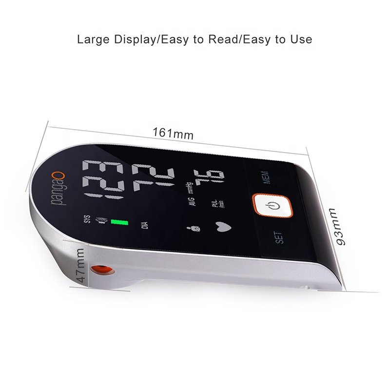 Multifunction handheld irregular heartbeat detection blood pressure monitor wireless