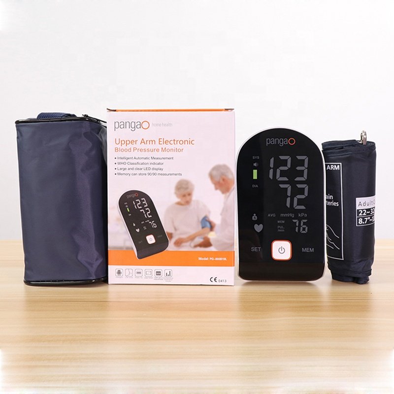 Multifunction handheld irregular heartbeat detection blood pressure monitor wireless
