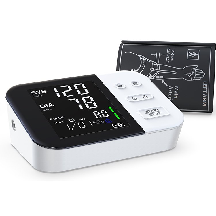 Made in China Electric LED Professional Rechargeable Blood Pressure Monitor Usb