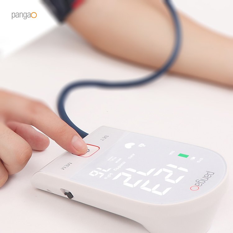 Shenzhen Sphygmomanometer Digital Upper Arm BP Instrument Blood Pressure Monitor Meter With Cuff