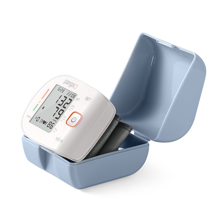 Pangao high quality manufacturer portable bp machine bpm digit wrist type tensiometers blood pressure monitor