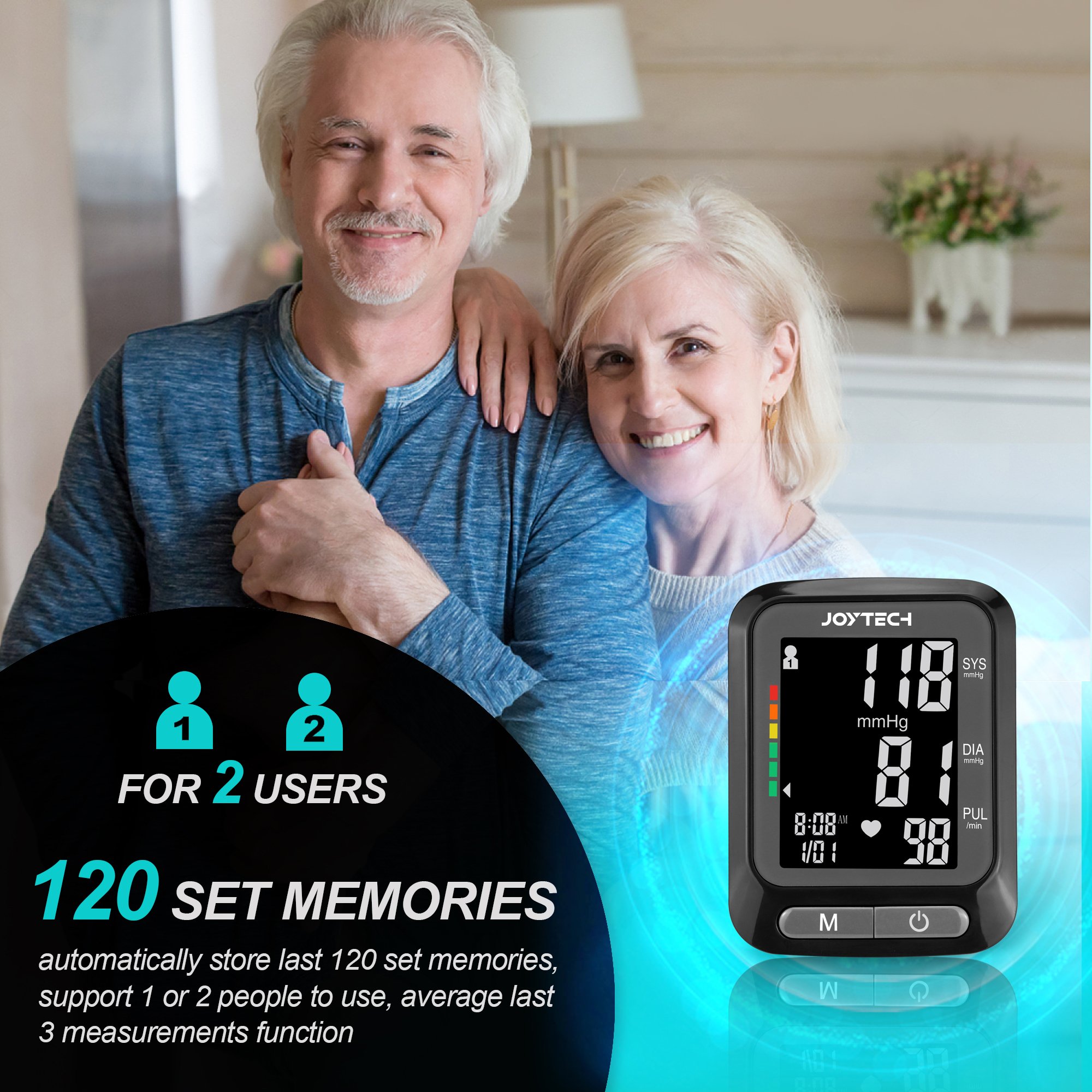 Automatic wrist blood pressure monitor with voice wrist electronic MDR blood pressure monitor Sphygmomanometer