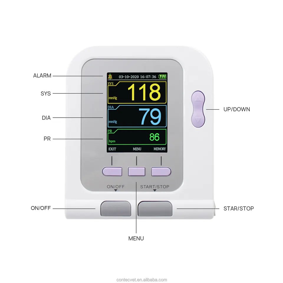 Animal Use BP machine veterinary pet madical sphygmomanometer tensiometers pet blood pressure monitor