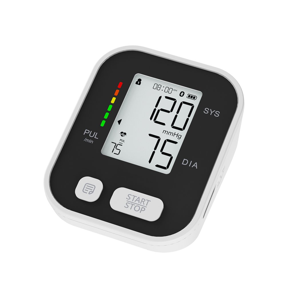 Clinical Bluetooth Arm blood pressure Monitor AFIB Rechargeable Electronic Tensiometer