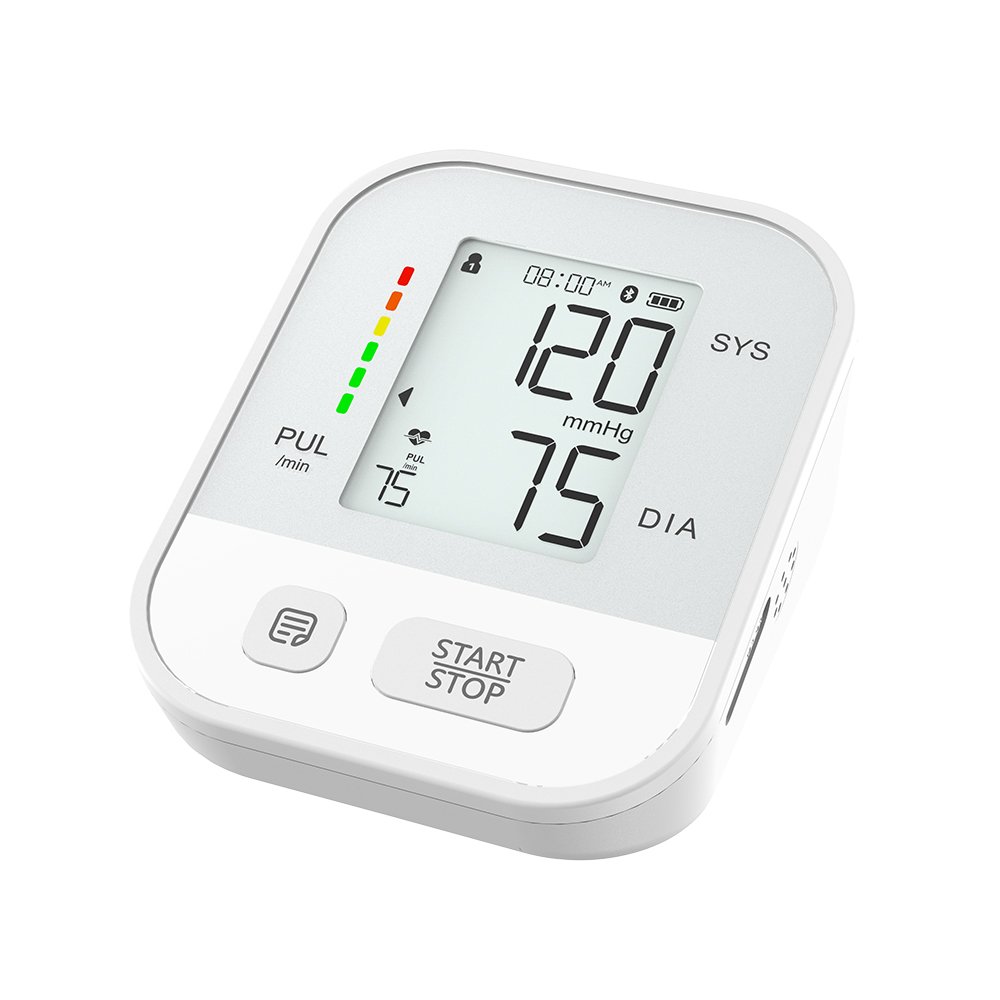 Clinical Bluetooth Arm blood pressure Monitor AFIB Rechargeable Electronic Tensiometer