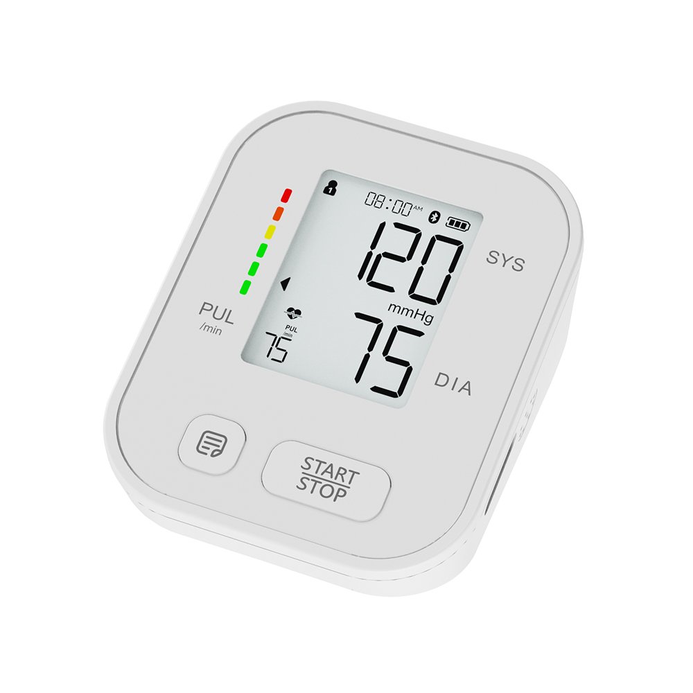 Clinical Bluetooth Arm blood pressure Monitor AFIB Rechargeable Electronic Tensiometer