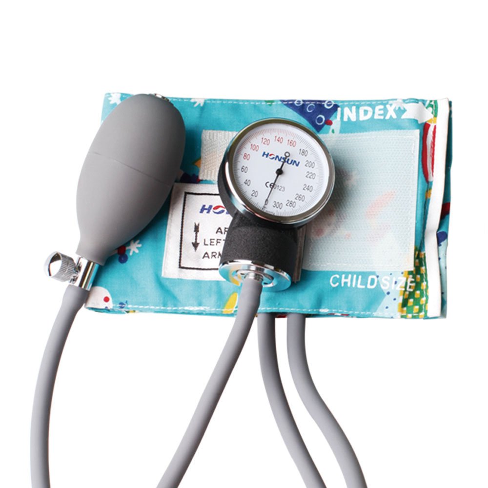HOUSUN HS-20C Professional Child Kit Type Aneroid Sphygmomanometer Blood Pressure Monitor BP Cuff With Carton Cuff
