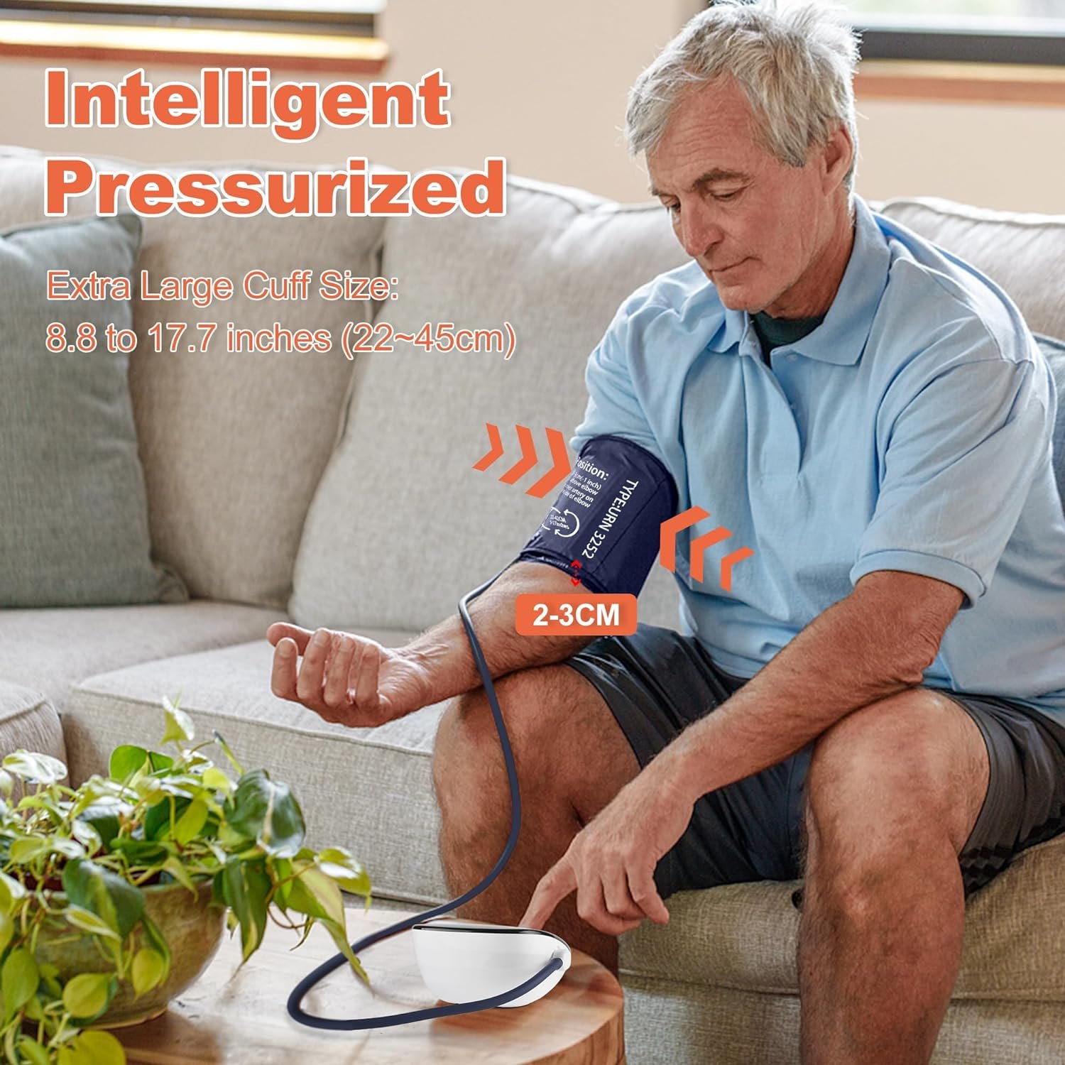 Hot Sale Digital Arm blood Pressure Monitor Medical Blood Pressure Monitor Home Device