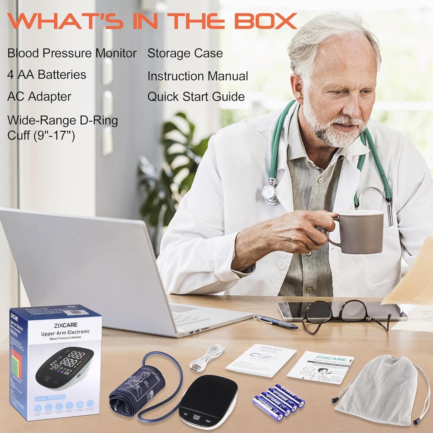 Hot Sale Digital Arm blood Pressure Monitor Medical Blood Pressure Monitor Home Device
