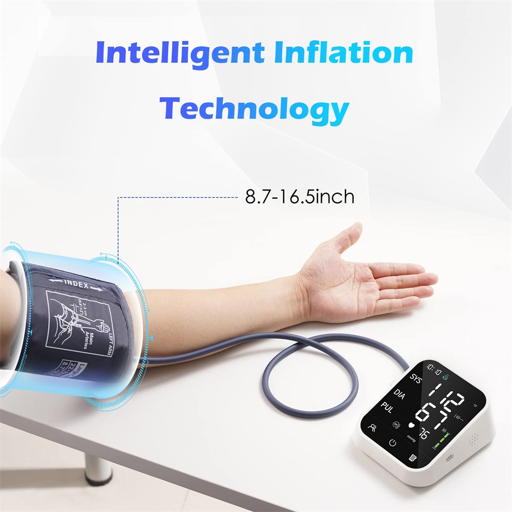 Automatic High Blood Pressure Monitor Tensiometer BP Monitor Blood Pressure Cuff Tensiometro Digital Blood Pressure Monitor