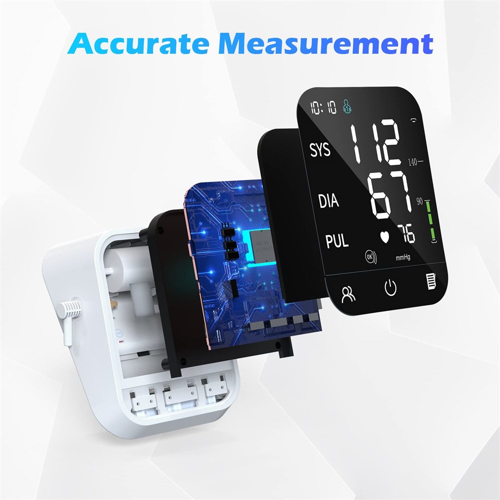Automatic High Blood Pressure Monitor Tensiometer BP Monitor Blood Pressure Cuff Tensiometro Digital Blood Pressure Monitor