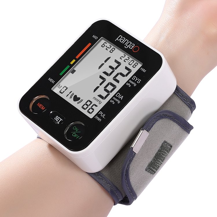 Wholesale professional home health care smart wrist sphygmomanometer BP meter digital blood pressure monitor