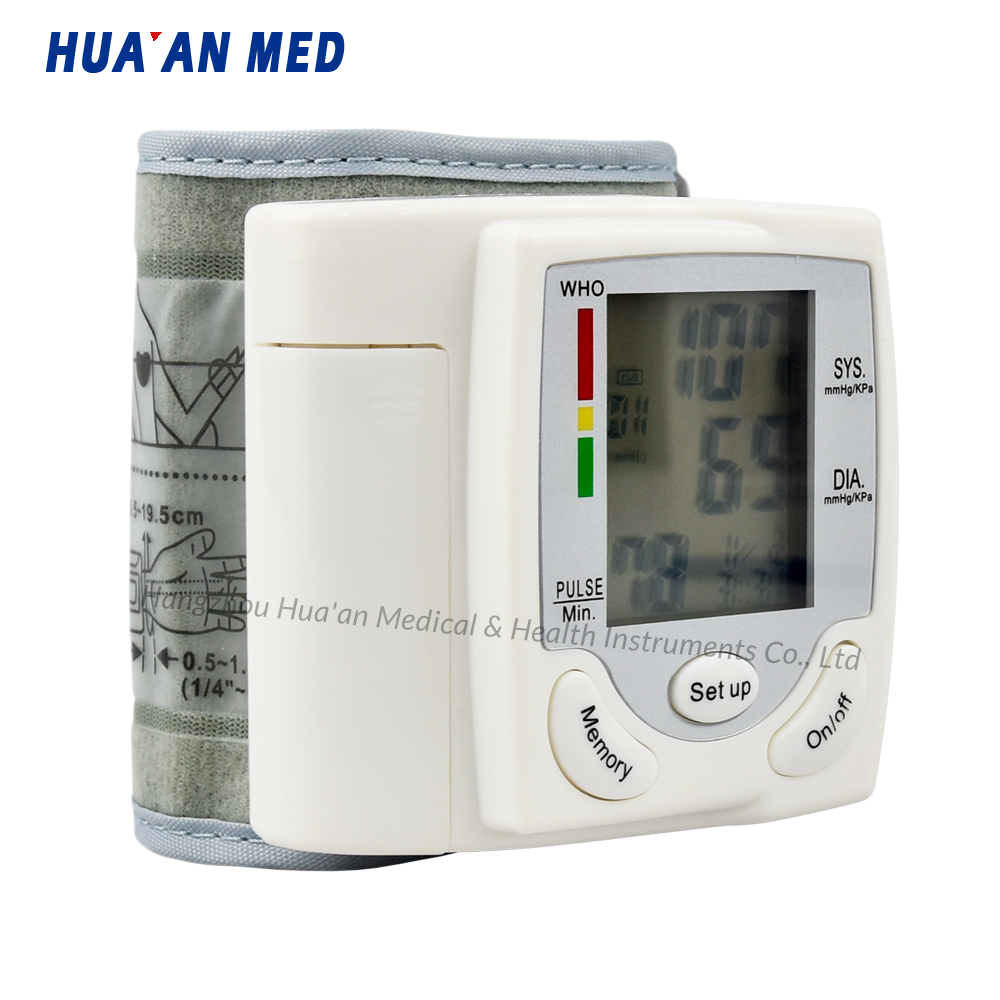 HUAAN Economic Quality Guarantee Wrist Electronic BP Cuff Tensiometros Digital Blood Pressure Sphygmomanometer Machine Monitor