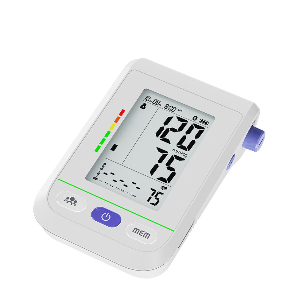 CE MDR AFIB Rechargeable Medical Arm blood pressure Monitor Bluetooth Digital Tensiometer