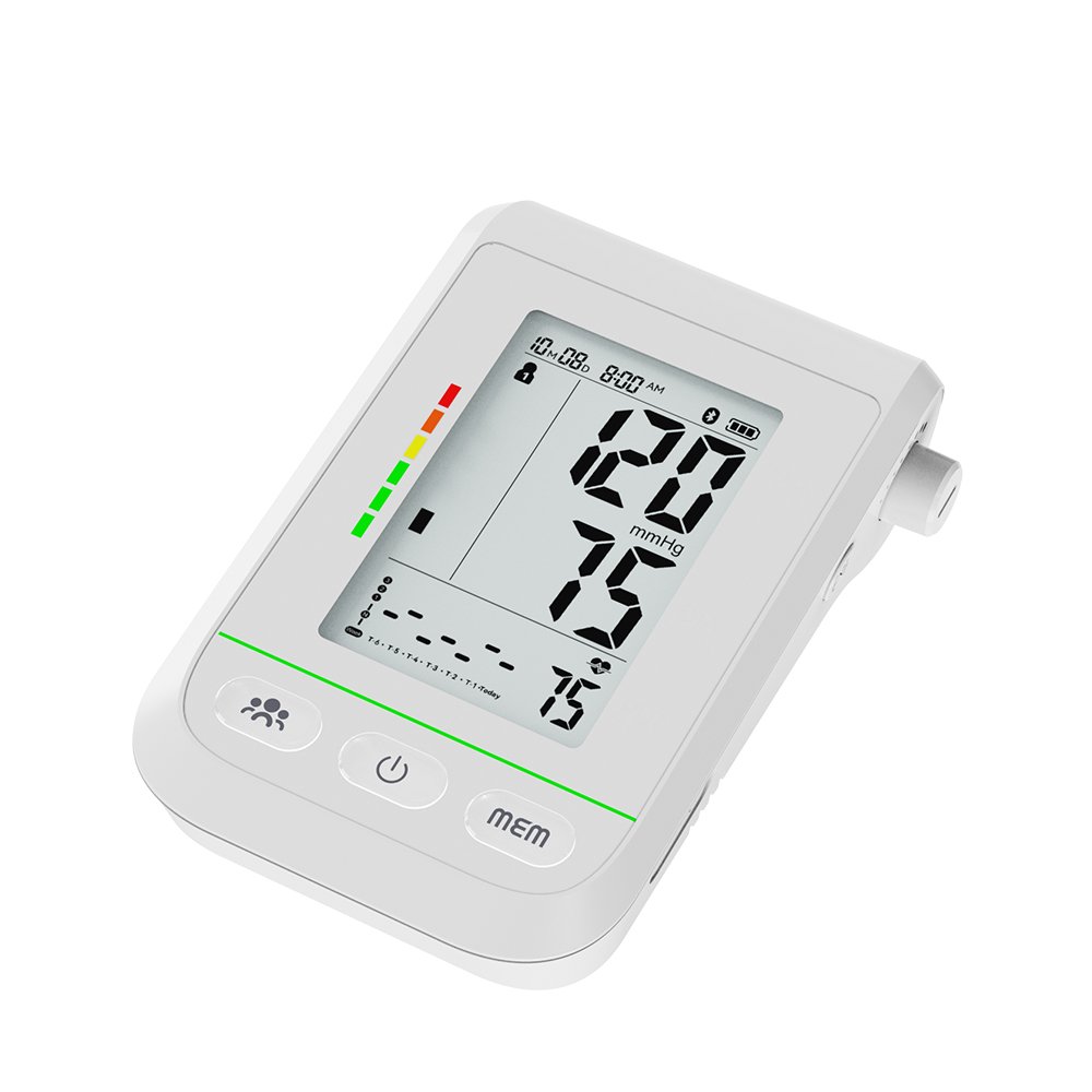 CE MDR AFIB Rechargeable Medical Arm blood pressure Monitor Bluetooth Digital Tensiometer