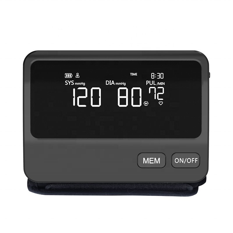 Blood Pressure Monitor All-in-One SmartBlue2 Portable Heart Rate Monitor Comfortable Blood Pressure Cuff