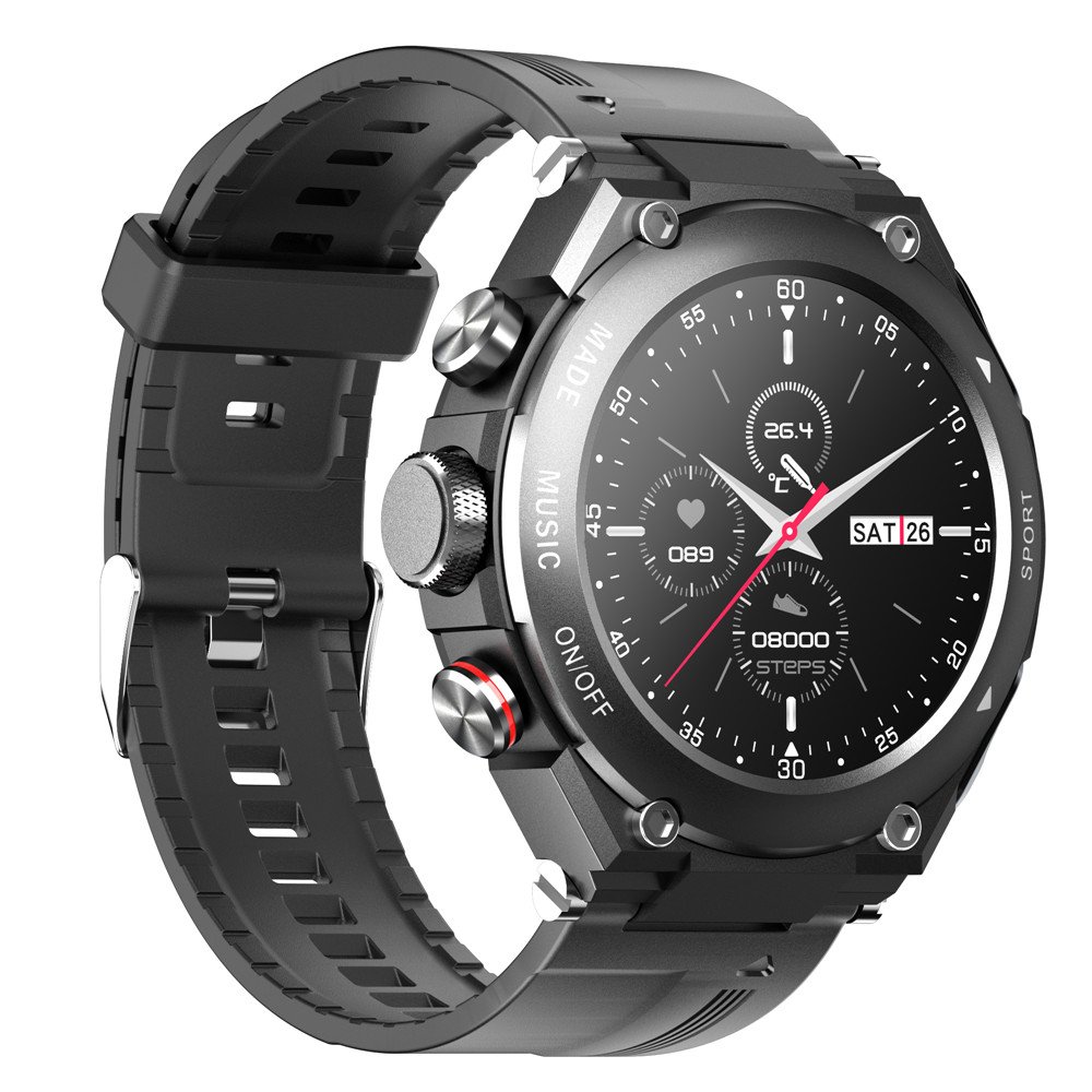T92 Smart Watch with Earbuds 2 in 1 Music Player Heart Rate Blood Pressure Monitor Smartwatch Answer Calls with Earphones