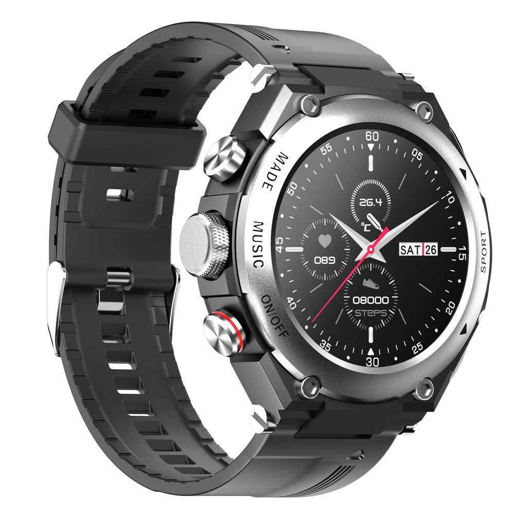 T92 Smart Watch with Earbuds 2 in 1 Music Player Heart Rate Blood Pressure Monitor Smartwatch Answer Calls with Earphones
